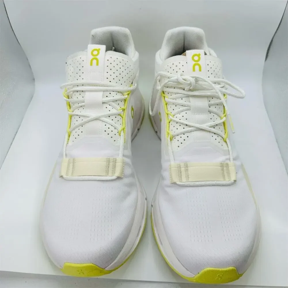 On Running Cloudnova 2 Men's Sneakers White/Limelight Size 12 Athletic